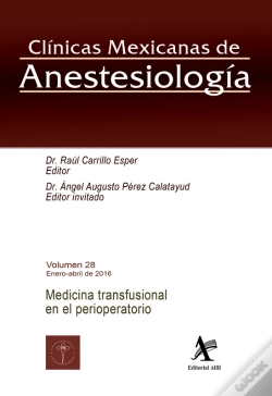 Capa do artigo Medicina Transfusional En El Perioperatorio