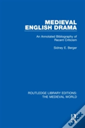 Capa do artigo Medieval English Drama