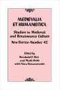 Medievalia Et Humanistica, No. 42 - Preview