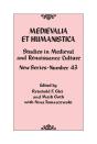 Medievalia Et Humanistica, No. 43 - Preview