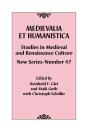 Medievalia Et Humanistica, No. 47 - Preview