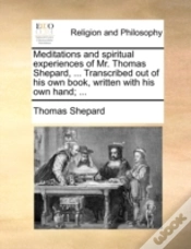Capa do artigo Meditations And Spiritual Experiences Of