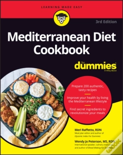 Capa do artigo Mediterranean Diet Cookbook For Dummies