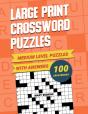 Medium Level Large Print Crossword Puzzles With Answers - Preview