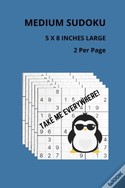 Capa do artigo Medium Sudoku 5x8 Inches Large 2 Per Page