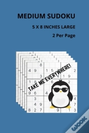 Capa do artigo Medium Sudoku 5x8 Inches Large 2 Per Page