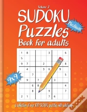 Medium Sudoku Book For Adults: A Collect