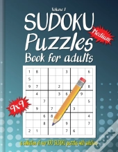 Medium Sudoku Book For Adults: A Collect