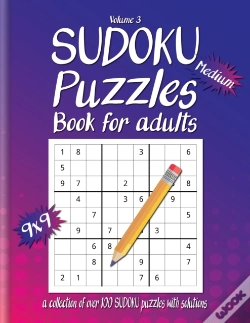 Capa do artigo Medium Sudoku Book For Adults: A Collect