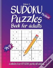 Medium Sudoku Book For Adults: A Collect