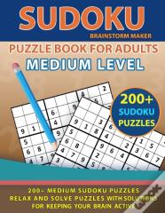 Medium Sudoku Puzzle Book For Adults