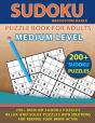 Medium Sudoku Puzzle Book For Adults - Preview