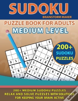 Capa do artigo Medium Sudoku Puzzle Book For Adults