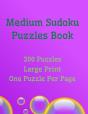 Medium Sudoku Puzzles Book - Preview