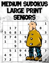 Medium Sudokus Large Print Seniors