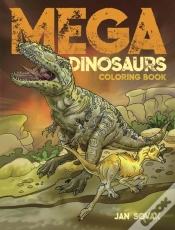 Capa do artigo Mega Dinosaurs Coloring Book