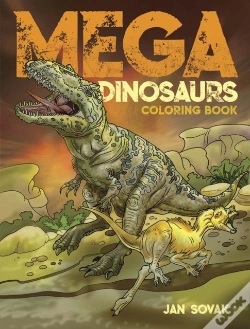 Capa do artigo Mega Dinosaurs Coloring Book