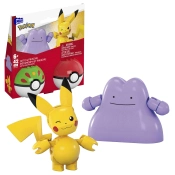Capa do artigo Mega Pokemon Construx Pokebola Ditto & Pikachu 42 Pecas Mattel Hxp11/Jct43