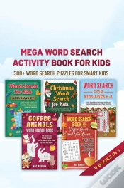 Capa do artigo Mega Word Search Activity Book For Kids