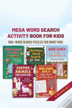 Capa do artigo Mega Word Search Activity Book For Kids