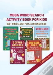 Mega Word Search Activity Book For Kids
