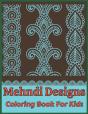 Mehndi Designs Coloring Book For Kids - Preview