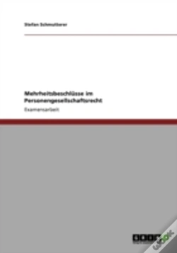 Capa do artigo Mehrheitsbeschlasse Im Personengesellschaftsrecht