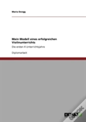 Capa do artigo Mein Modell Eines Erfolgreichen Violinunterrichts