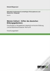 Capa do artigo Meister Eckhart - Stifter Des Deutschen Bildungsgedankens