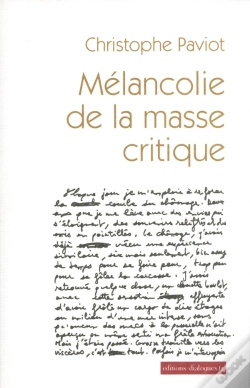 Capa do artigo Mélancolie De La Masse Critique