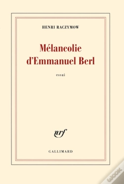 Capa do artigo Mélancolie D'Emmanuel Berl