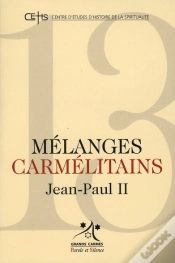 Capa do artigo Mélanges Carmélitains Tome 13