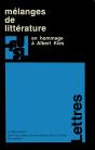 Melanges De Litterature En Hommage A Albert Kies - Preview