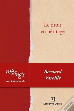Capa do artigo Mélanges En L'Honneur De Bernard Vareille