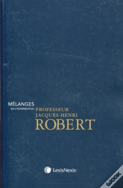 Capa do artigo Mélanges En L'Honneur De Jacques Henri Robert