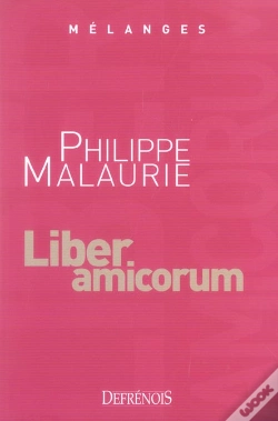 Capa do artigo Melanges En L'Honneur De Philippe Malaurie ; Liber Amicorum