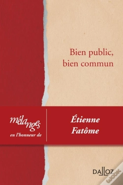Capa do artigo Mélanges En L'Honneur D'Etienne Fatôme