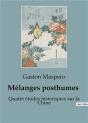 Melanges Posthumes - Preview