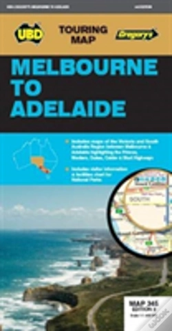 Capa do artigo Melbourne To Adelaide Map 345 3rd Ed
