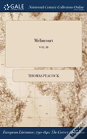 Capa do artigo Melincourt; Vol. Iii