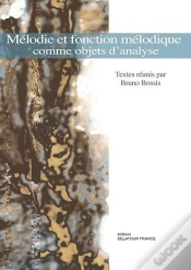 Capa do artigo Mélodie Et Fonction Mélodique Comme Objets D