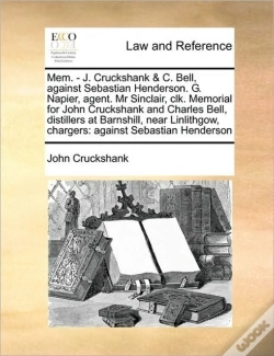 Capa do artigo Mem. - J. Cruckshank & C. Bell, Against