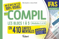 Capa do artigo Mémento 100% Visuel  - La Compil Ifas : Les Blocs 1, 2, 3, 4 Et 5 En 410 Cartes Mentales : Tout Le Programme Des Études Aide-Soignant (Deas) : Modules
