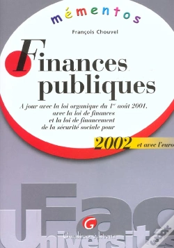 Capa do artigo Memento De Finances Publiques ; Edition 2002