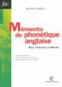 Mémento De Phonétique Anglaise Avec Exercices Corrigés - Preview