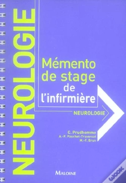 Capa do artigo Memento De Stage De L'Infirmiere ; Neurologie