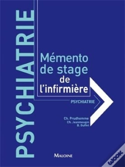 Capa do artigo Mémento De Stage De L'Infirmière ; Psychiatrie