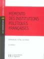 Mémento Des Institutions Politiques Françaises (5e Édition) - Preview