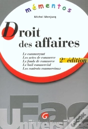 Capa do artigo Memento ; Droit Des Affaires ; 2e Edition