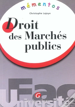 Capa do artigo Memento Droit Des Marches Publics